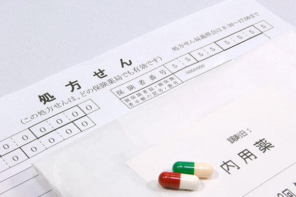 隣接の院外薬局あり